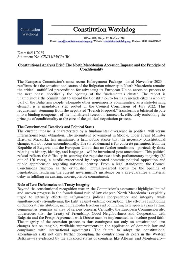 Constitutional Analysis Brief: The North Macedonian Accession Impasse and the Principle of Conditionality_page-0001